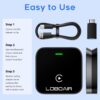 Wireless CarPlay Adapter for Factory Wired CarPlay, 2024 Automatic CarPlay Adapter Converts Wired to Wireless Fits Cars from 2015, iOS 10+, Keep Original Control. Deep Black - Image 4