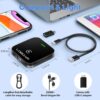Wireless CarPlay Adapter for Factory Wired CarPlay, 2024 Automatic CarPlay Adapter Converts Wired to Wireless Fits Cars from 2015, iOS 10+, Keep Original Control. Deep Black - Image 5